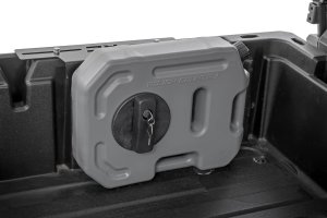 Polaris Ranger XP 1000 EPS Hunter Edition Fluid Container Bed Side Mount - Rough Country - Gloss Black - 2017+